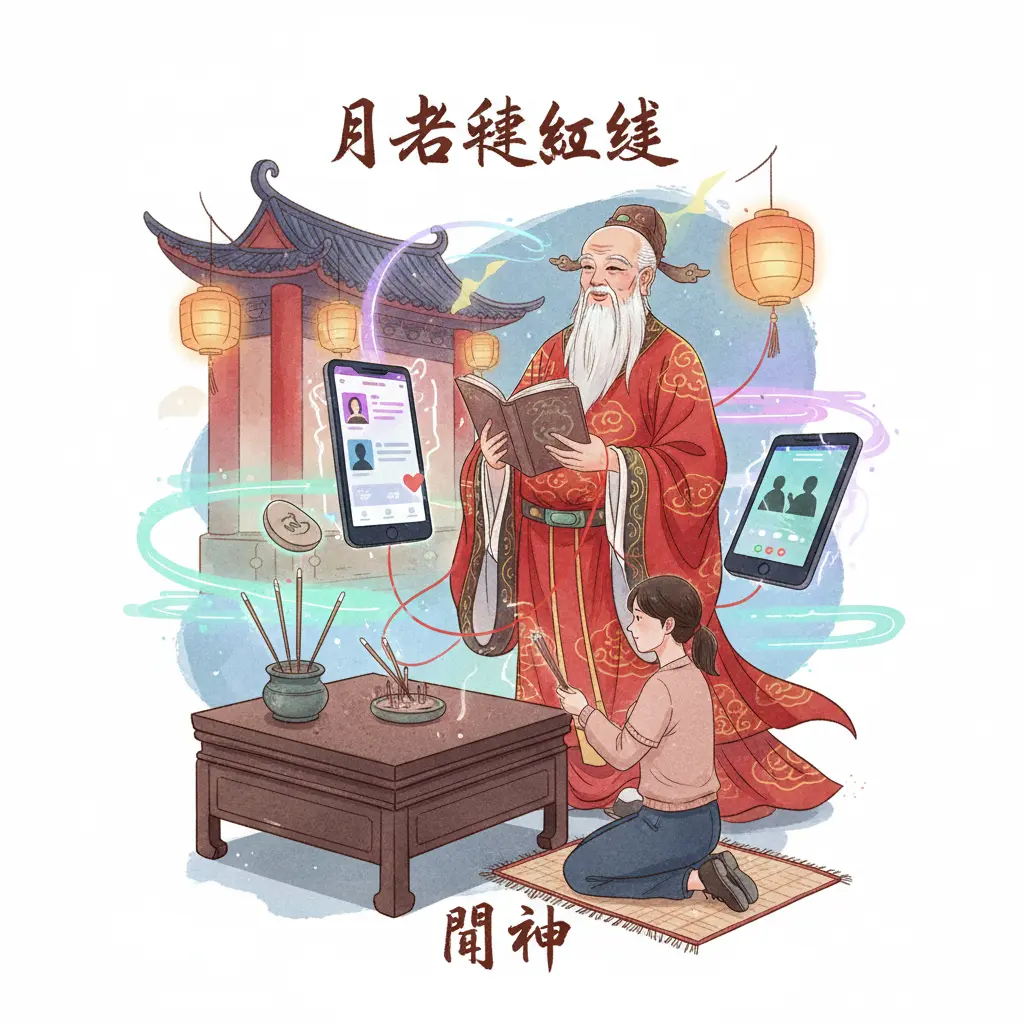 道教問神 - 月老