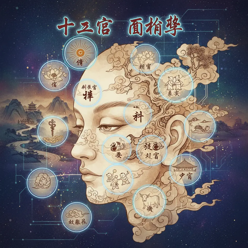面相學 - 十二宮