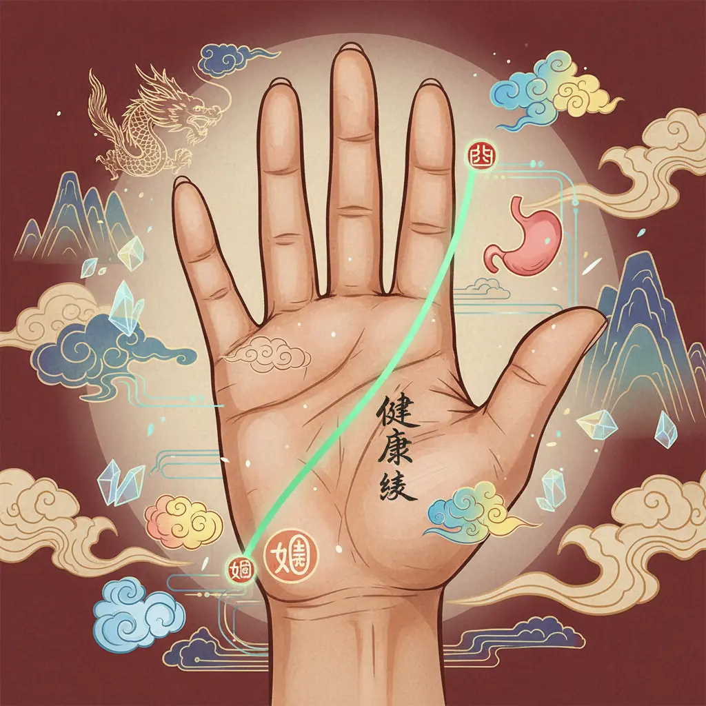 手相學 - 健康線
