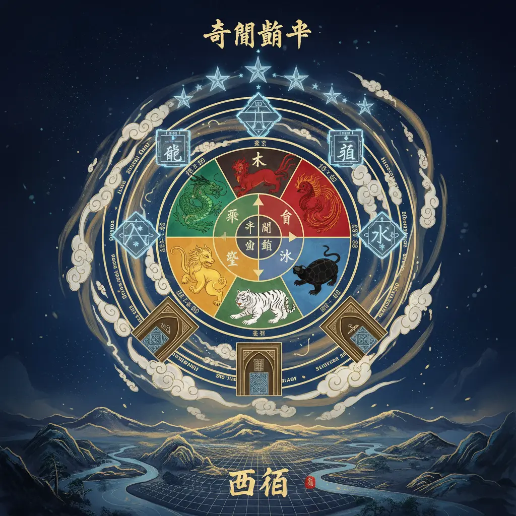 奇門遁甲 - 五行