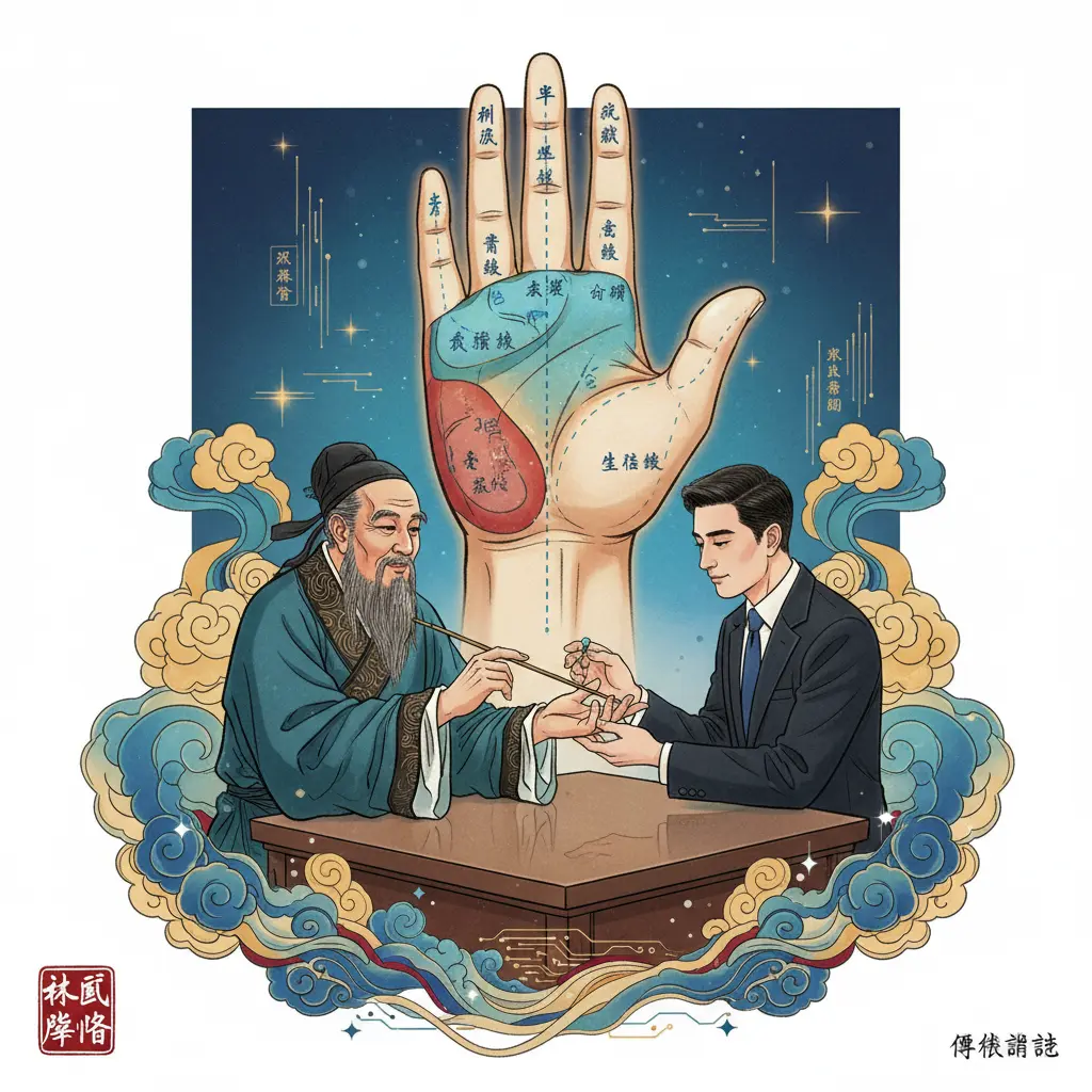 林國雄師傅 - 掌相