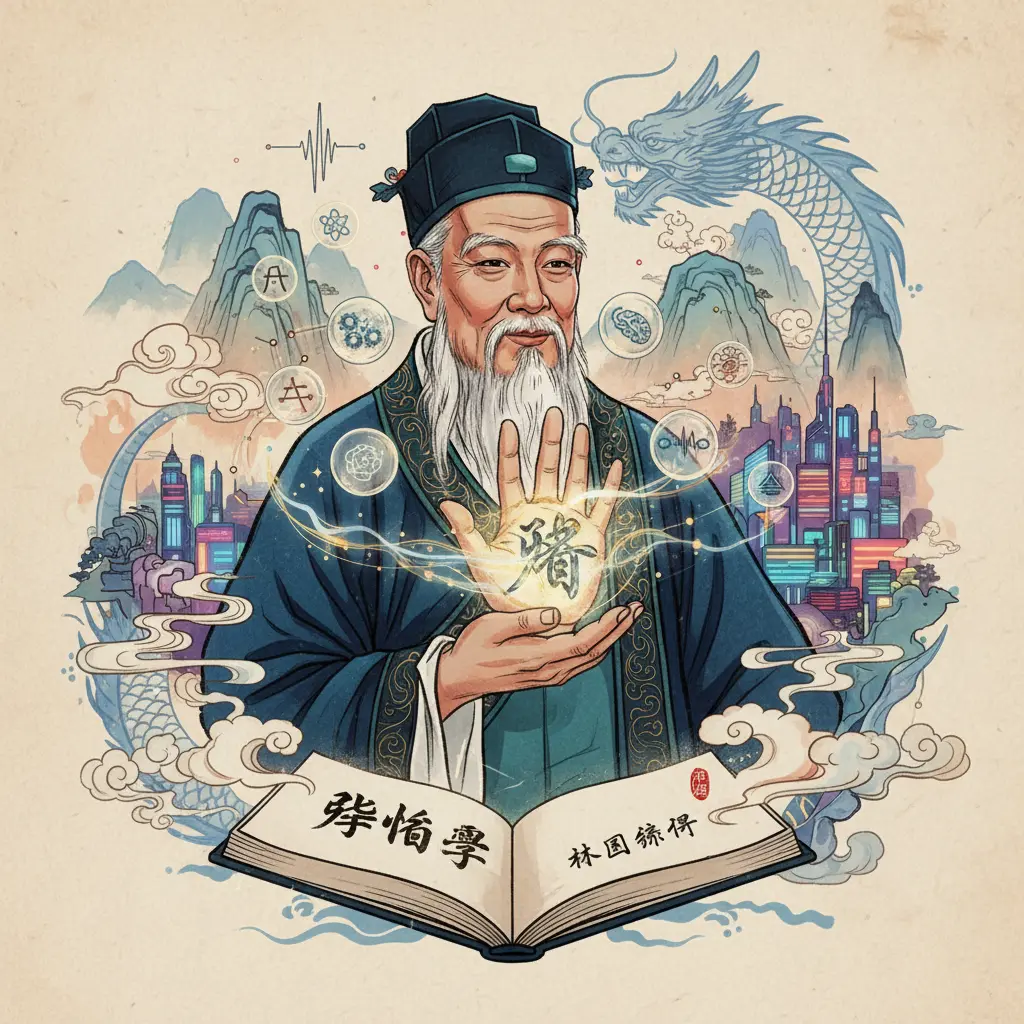 林國雄師傅 - 掌相學