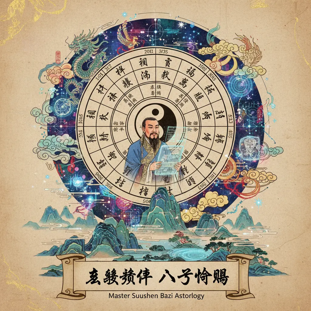 玄燊師傅 - 八字命盤