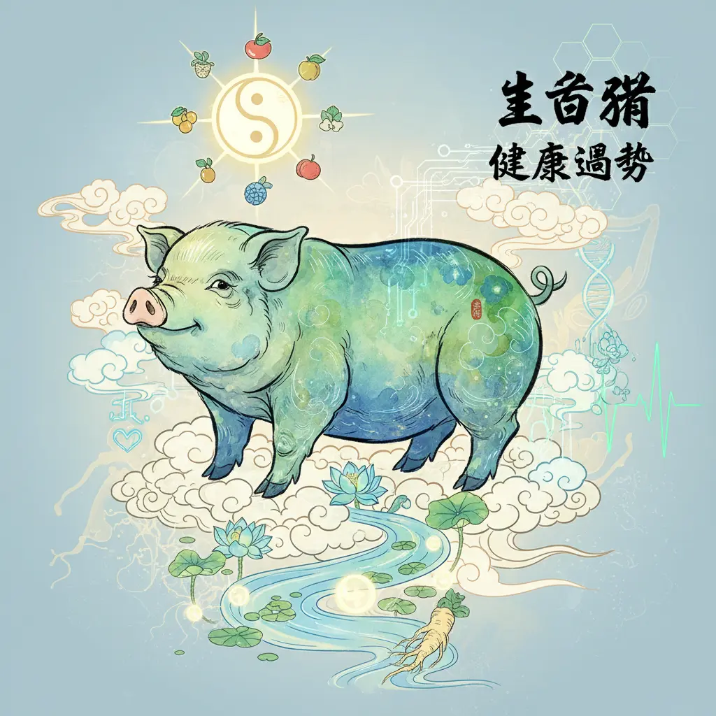 健康運勢 - 生肖豬