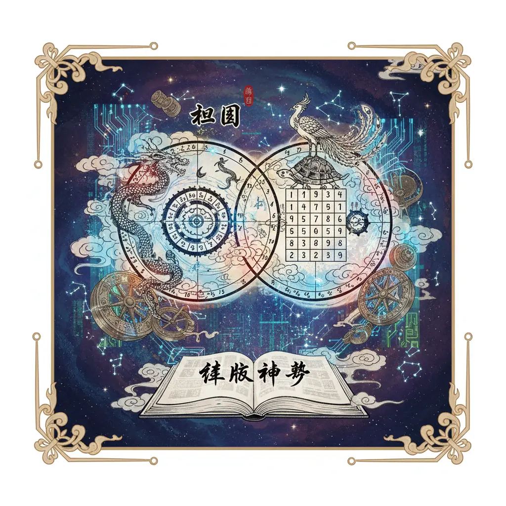 鐵版神數 - 河圖洛書