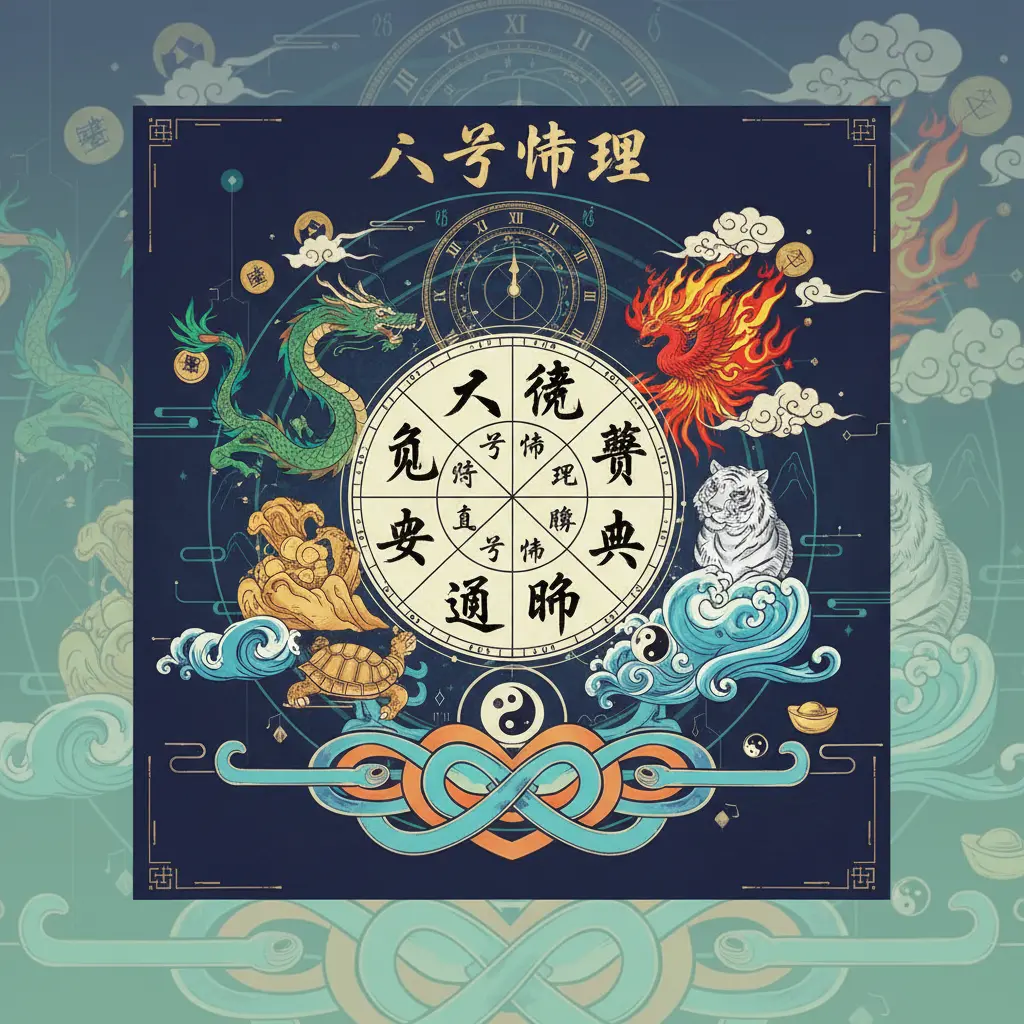 八字命理 - 八字命盤