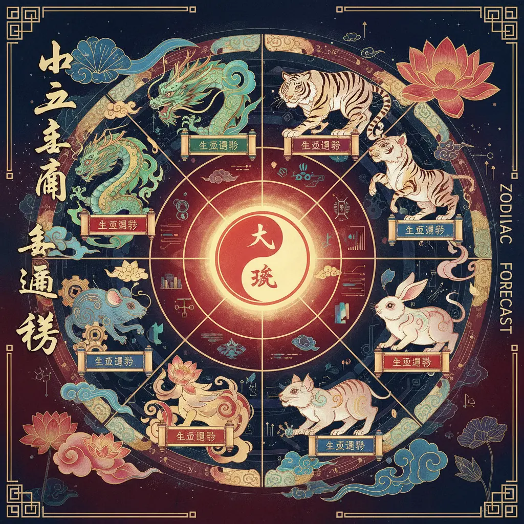 生肖運勢 - 十二生肖