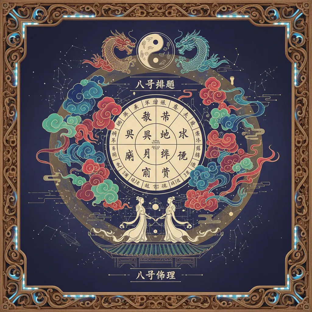 八字命理 - 八字排盤