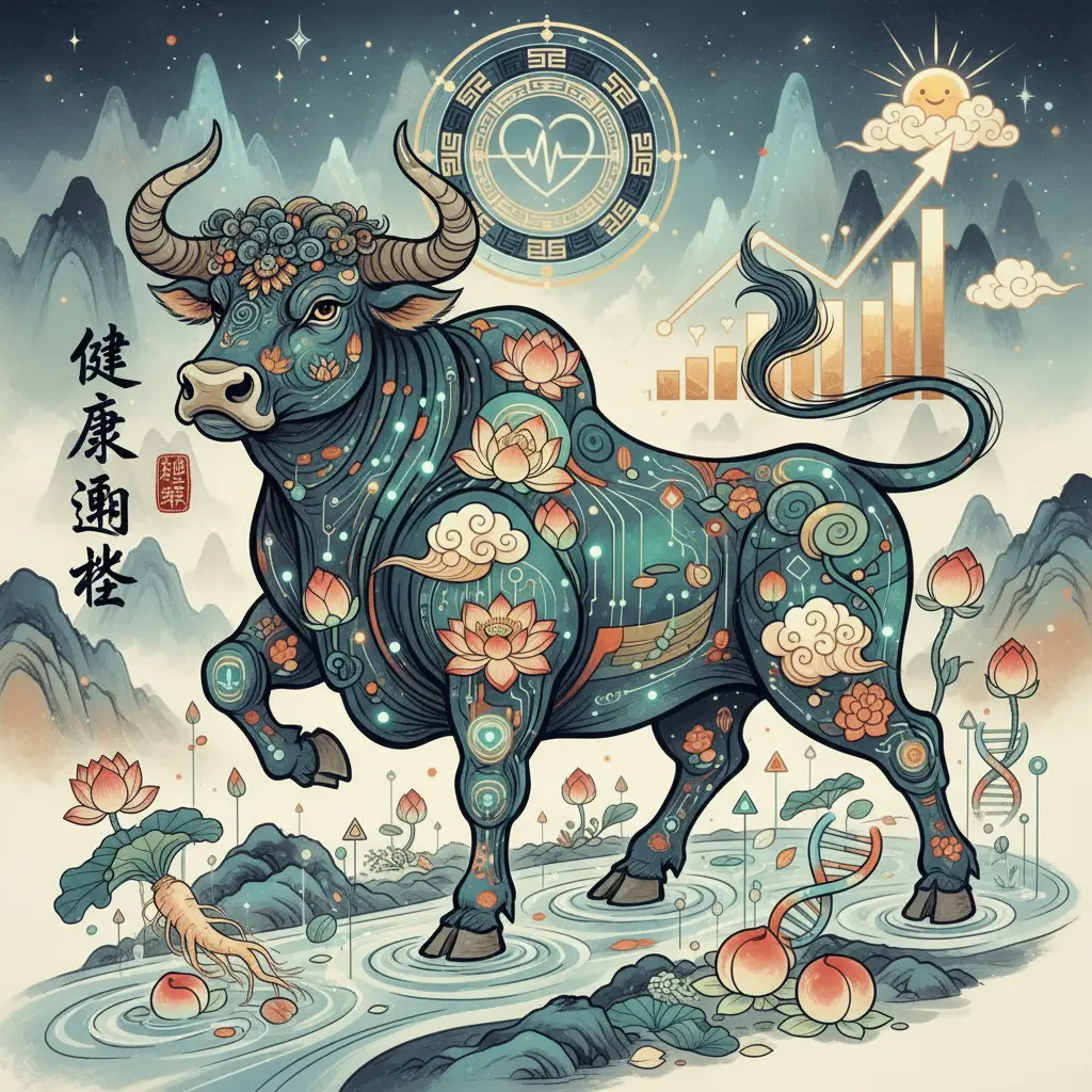 健康運勢 - 生肖牛