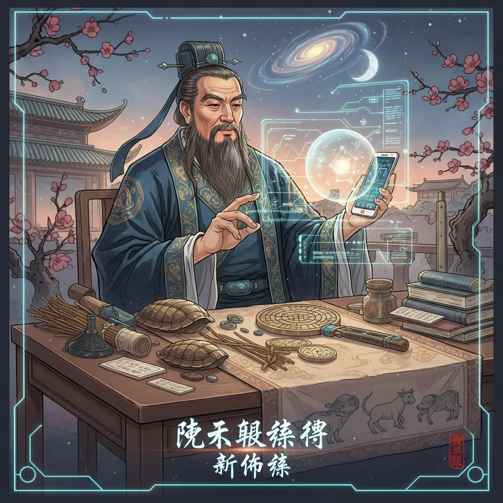 陳天恩師傅 - 算命師