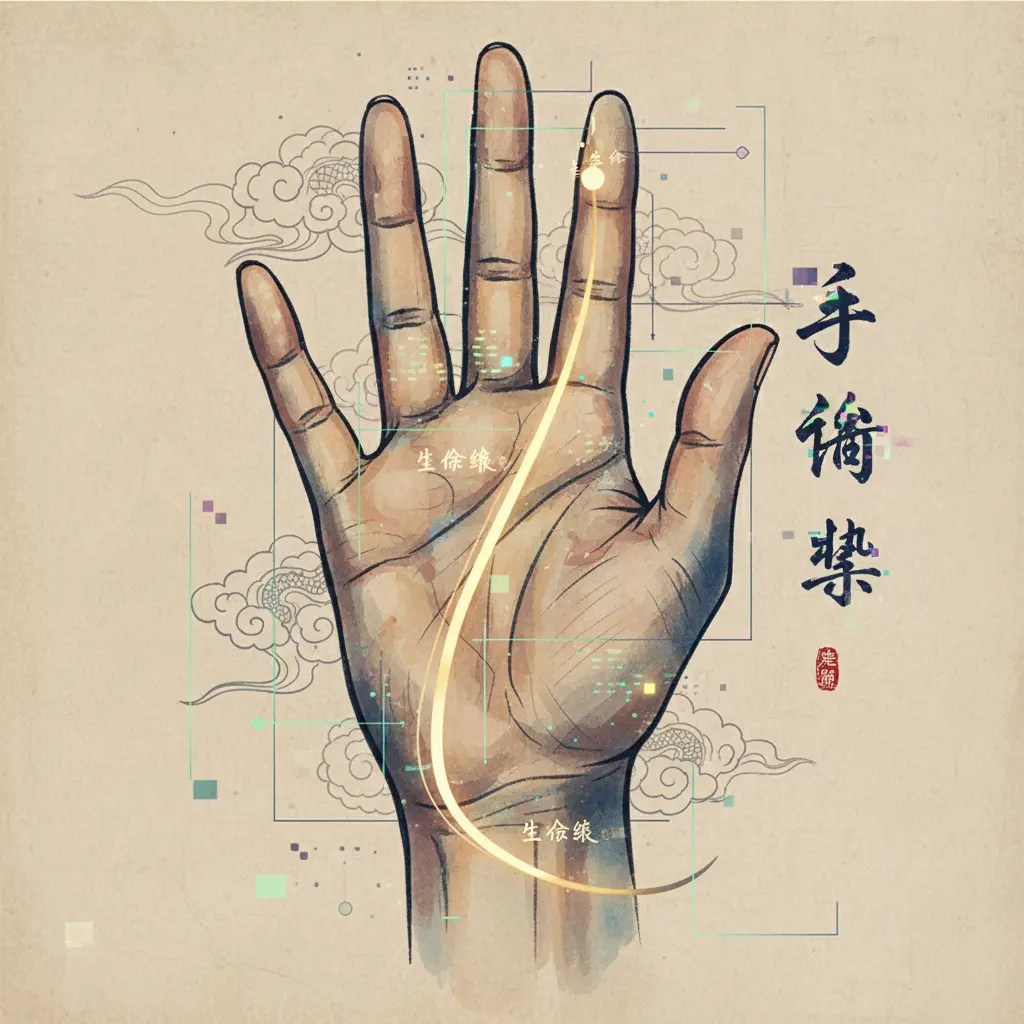 手相學 - 生命線