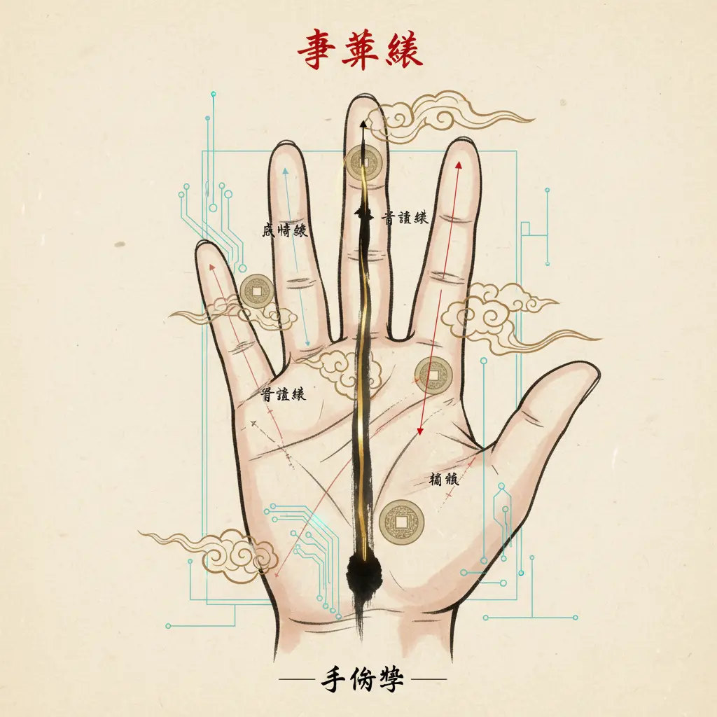 手相學 - 事業線