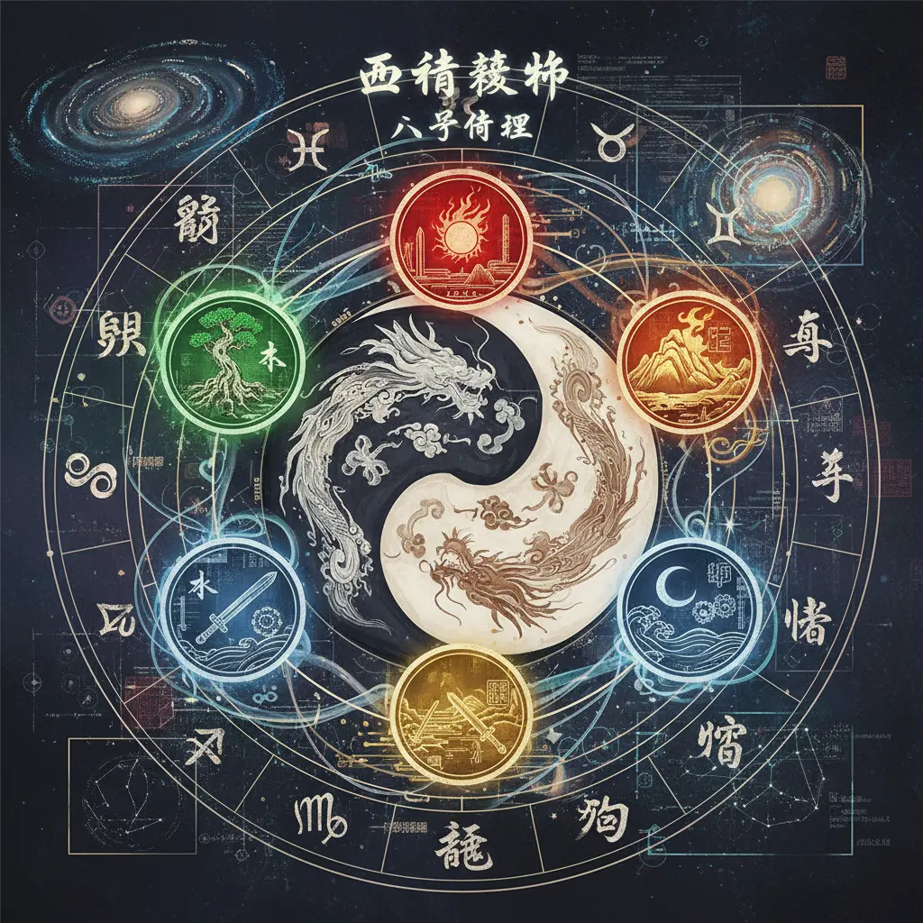 八字命理 - 五行結構