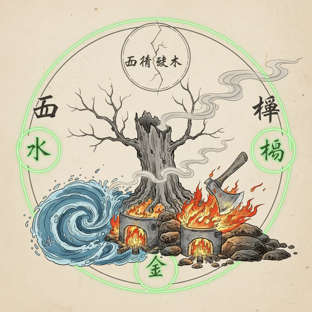 五行平衡 - 五行缺木