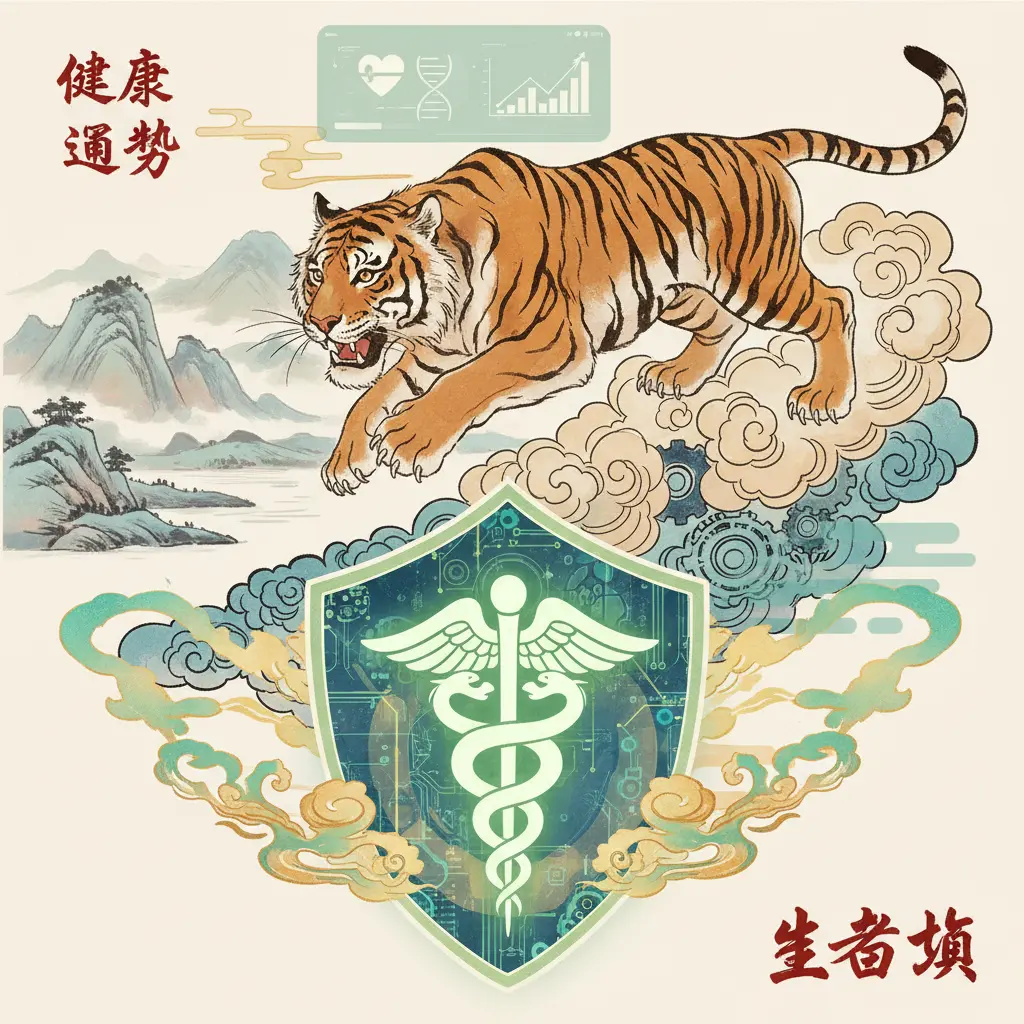 健康運勢 - 生肖虎
